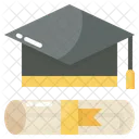Graduation University School Icon