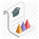 Degree Diploma Certificate Icon
