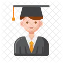 Graduation Graduate Student Education Icon