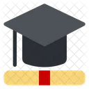 Flat Back To School School Icon