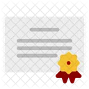 Flat University School Icon
