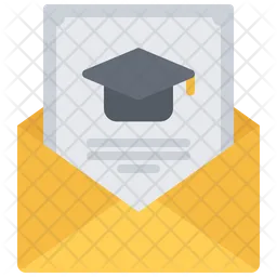 Graduation Invitation  Icon