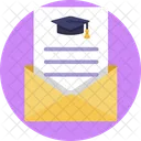 Graduation Letter  Icon