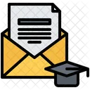 Graduation Mail  Icon