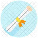 Graduation Scroll  Icon