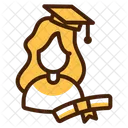 Graduation Student  Icon