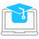 Graduation Virtual  Icon