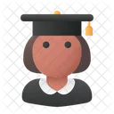 Student School Woman Icon