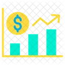 Crescimento Financeiro Grafico De Crescimento Crescimento Ícone