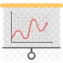 Curva Linea Grafico Icon