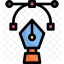 Grafico Ferramenta Caneta Design Ícone