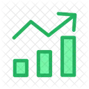 Grafico De Barras Relatorio Analise Ícone
