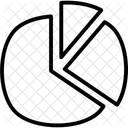 Grafico Diagrama Torta Ícone