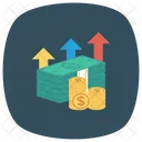 Grafico Negocios Dinero Icono