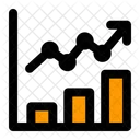 Graficar Crecimiento Estadisticas Icono