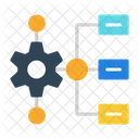 Grafico Diagrama Hierarquia Icon