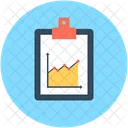 Grafico Informe Portapapeles Icon