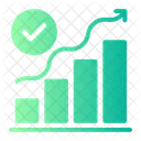 Grafico Infografico Barra De Caracteres Ícone