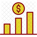 Grafico Economia Patrimonio Liquido Ícone