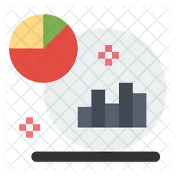 Gráfico de análise  Ícone