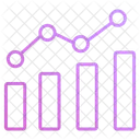 Gráfico analítico  Ícone