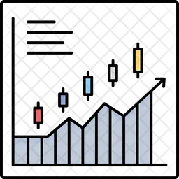 Gráfico analítico  Ícone