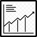 Gráfico analítico  Ícone