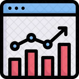 Gráfico de análisis  Icono