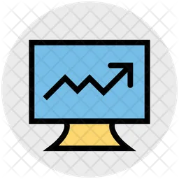 Gráfico de análisis  Icono