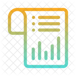 Gráfico analítico  Ícone