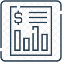 Gráfico analítico  Ícone