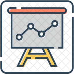 Gráfico de análisis  Icono