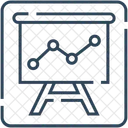 Gráfico analítico  Ícone