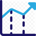 Grafico Ascendente Crecimiento Progreso Icono