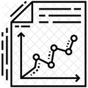 Grafico Aziendale Progresso Aziendale Analisi Dei Dati Icon