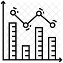 Grafico Aziendale Progresso Aziendale Analisi Dei Dati Icon