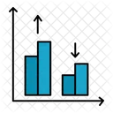 Barras De Graficos Analisis De Datos Analisis Icono