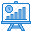Gráfico de calendário  Ícone