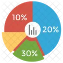 Grafico Circular Grafico Circular Grafico Moderno Icono