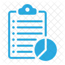 Grafico Circular Analisis Portapapeles Icon