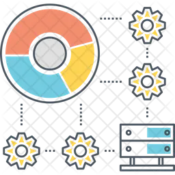 Gráfico circular  Icono