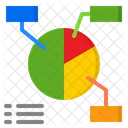 Grafico Informe Grafico Circular Icon