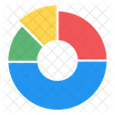 Grafico Circular Grafico Circular Analisis De Datos Icono