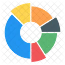 Grafico Circular Grafico Circular Analisis De Datos Icono