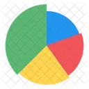 Grafico Circular Grafico Circular Analisis De Datos Icono