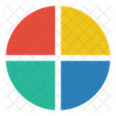 Gráfico circular  Icono