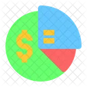 Grafico Circular Ratio Equidad Icono