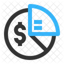 Grafico Circular Ratio Equidad Icono