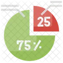 Gráfico circular  Icono