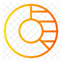 Gráfico circular  Icon